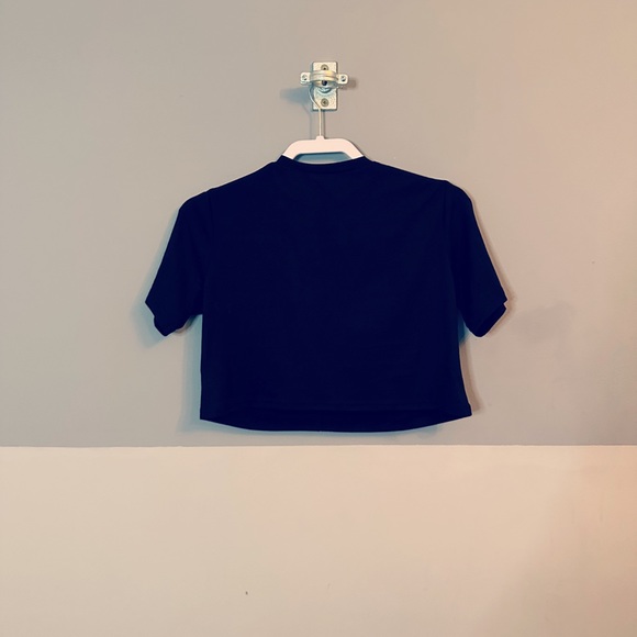 AC/DC Fringe Crop Top in Medium - Picture 6 of 11